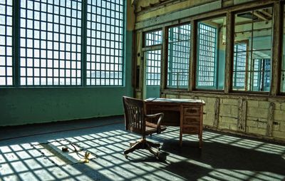 Interior of abandoned room