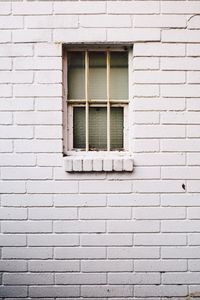 Brick wall with windows