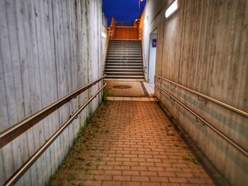 Staircase leading towards building