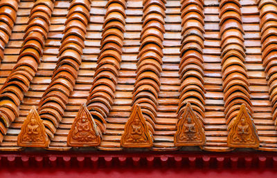 Roof of buddhist temple
