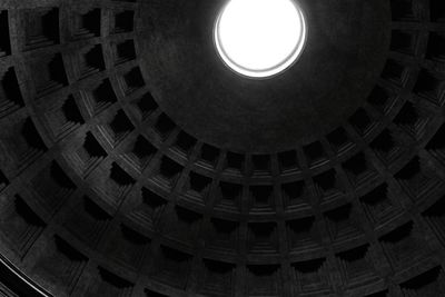 Low angle view of ceiling