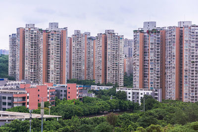 View of buildings in city