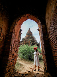 Let put kun is the secret temple in bagan