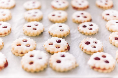 Close-up of cookies