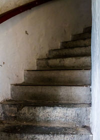 Close-up of stairs