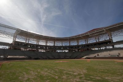 View of stadium against the sky