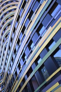 Low angle view of modern building