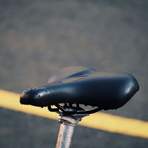 Close-up of bicycle wheel