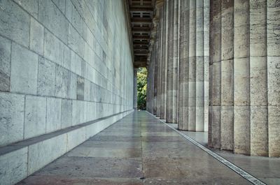 Corridor of building