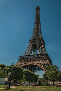 View of historical tower against sky