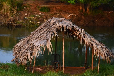 Scenic view of lake