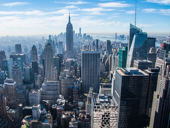Aerial view of cityscape