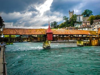 River with buildings in background
