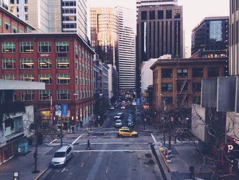 Buildings in city