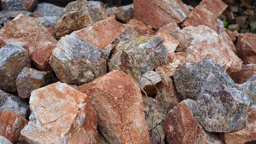 Full frame shot of rocks