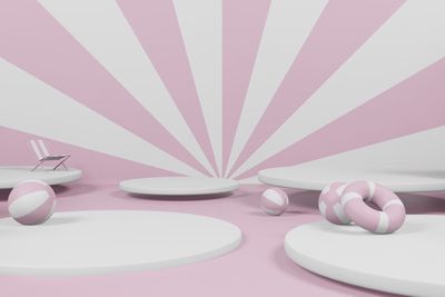 High angle view of various objects on table