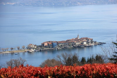 Houses surrounded by water