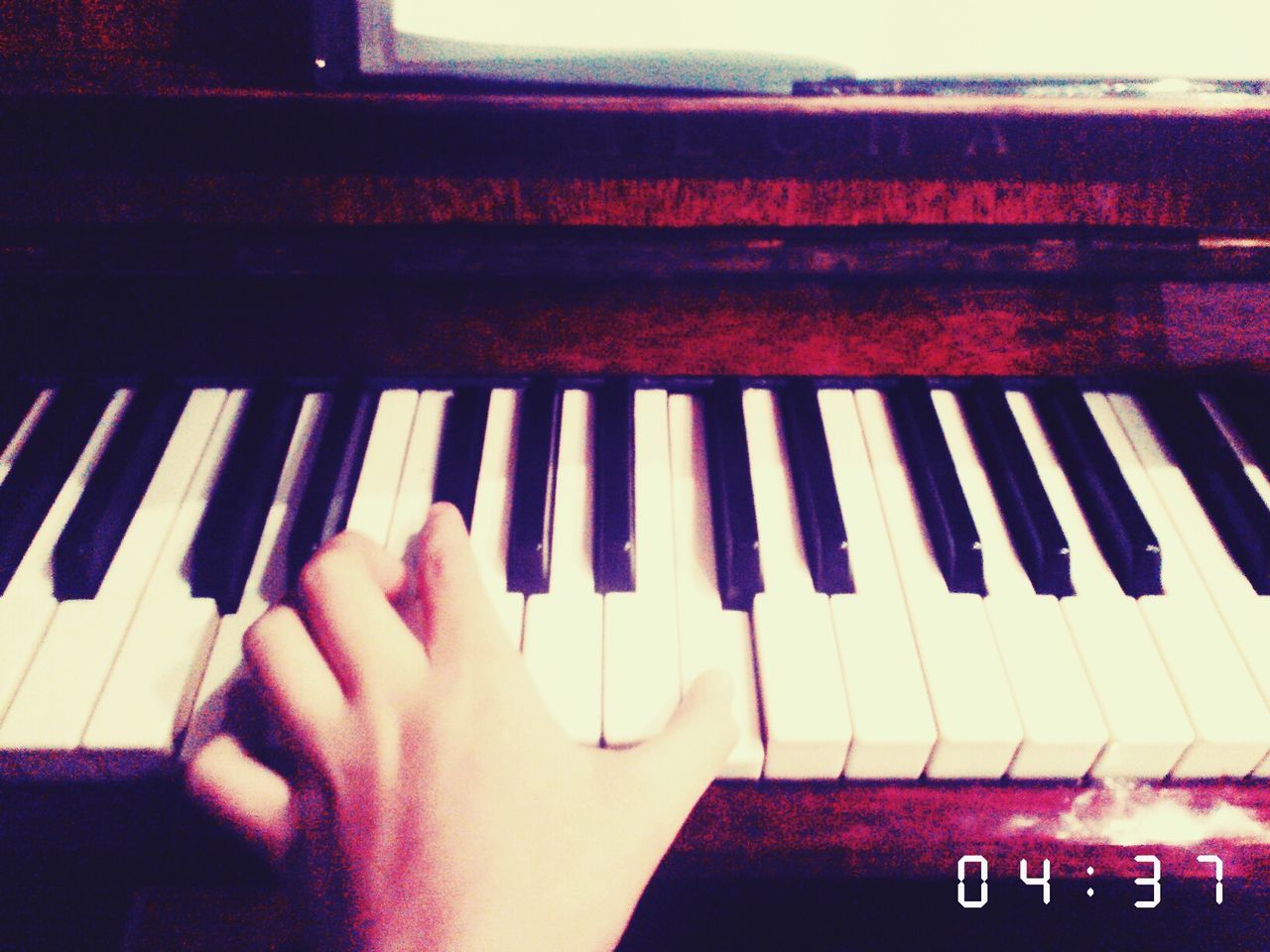indoors, person, part of, piano, close-up, cropped, music, unrecognizable person, arts culture and entertainment, human finger, piano key, musical instrument, lifestyles, communication, leisure activity, high angle view