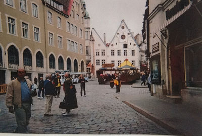 View of buildings in city