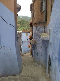 Narrow alley in old town