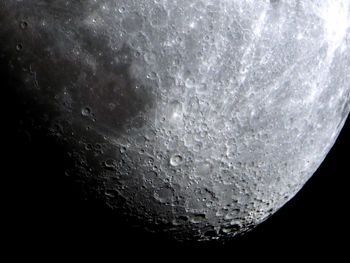 Close-up of water against sky