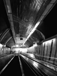 View of subway station