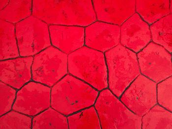 Full frame shot of tiled floor