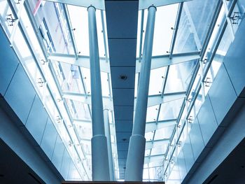 Low angle view of ceiling