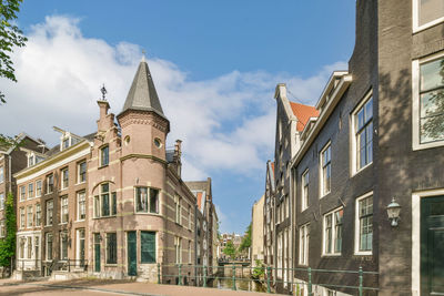 Low angle view of building against sky