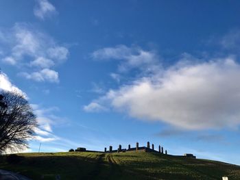 Panoramic view of landscape against sky