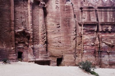 Old ruins of a building