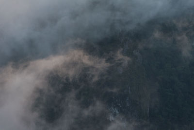 Full frame shot of mountain against sky