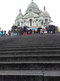 Group of people at temple