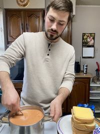 Grilled cheese n tomato soup