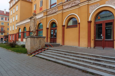 Street amidst buildings in city