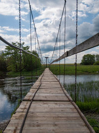 Bridge against sky