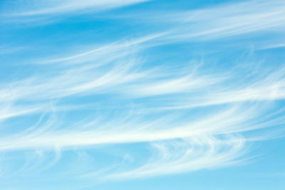 Full frame shot of sea against blue sky