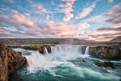 Godafoss, iceland. long exposure photography