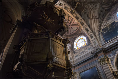 Low angle view of a temple