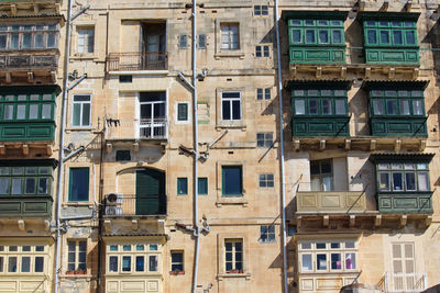 Full frame shot of residential building