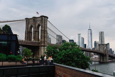 View from dumbo building in brooklyn