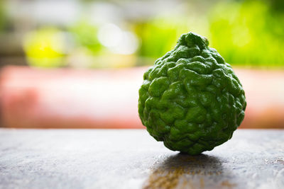 Close-up of fruit on table