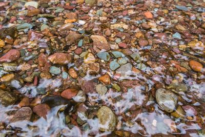 Full frame shot of pebbles