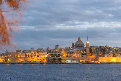 Different view of the valletta skyline