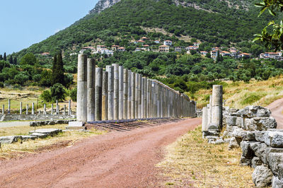 View of historical building in city