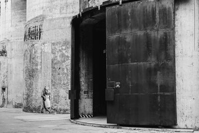 Exterior of old building