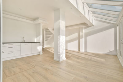 Interior of empty bedroom