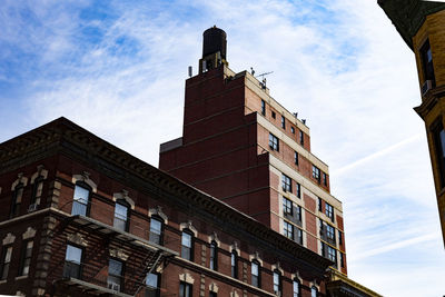 Low angle view of building against sky