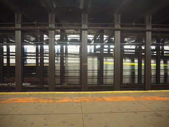 Low angle view of illuminated building