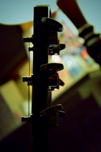 Close-up of guitar